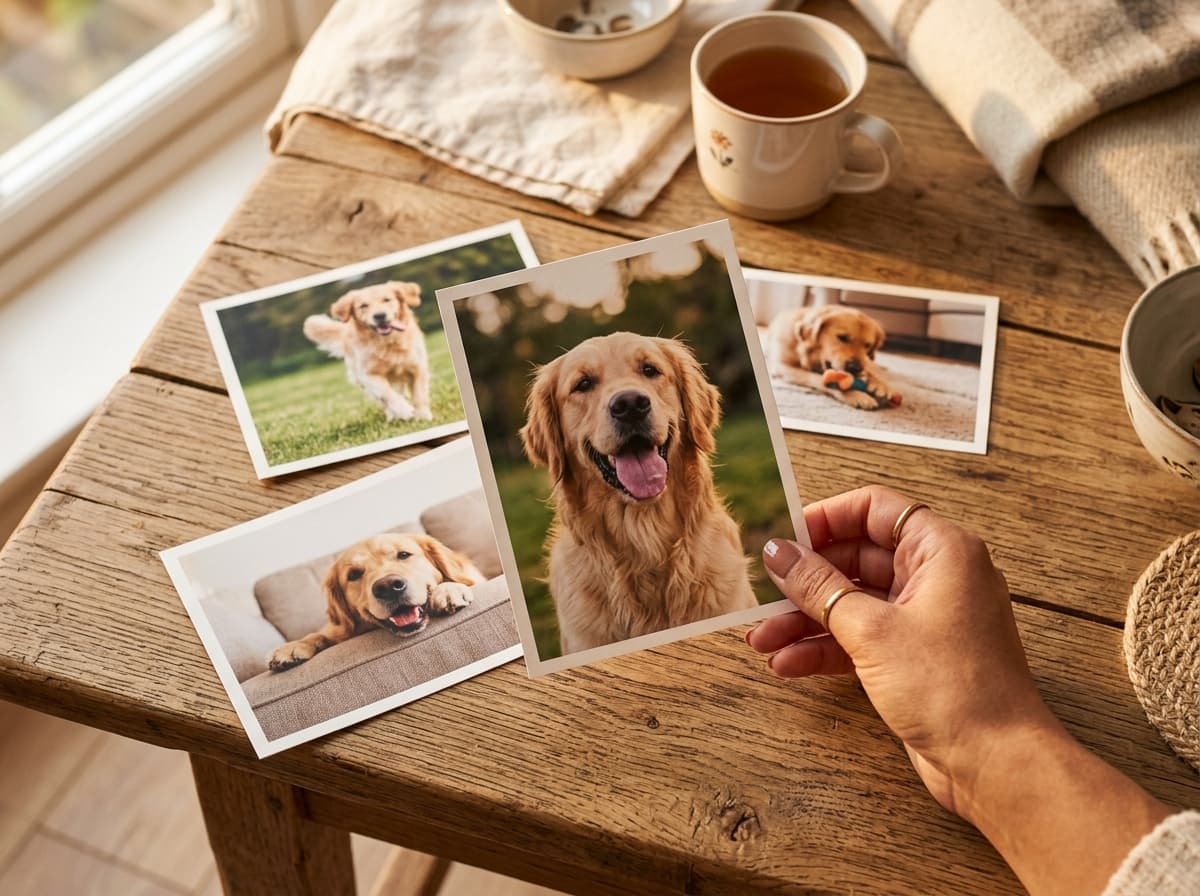 Choose a photo — step illustration